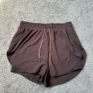 BuffBunny Women's Athletic Shorts in Brown